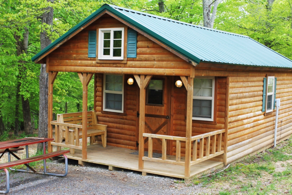 Russell Springs KOA Journey- tiny cabins and homes for rent near Lake Cumberland Marina